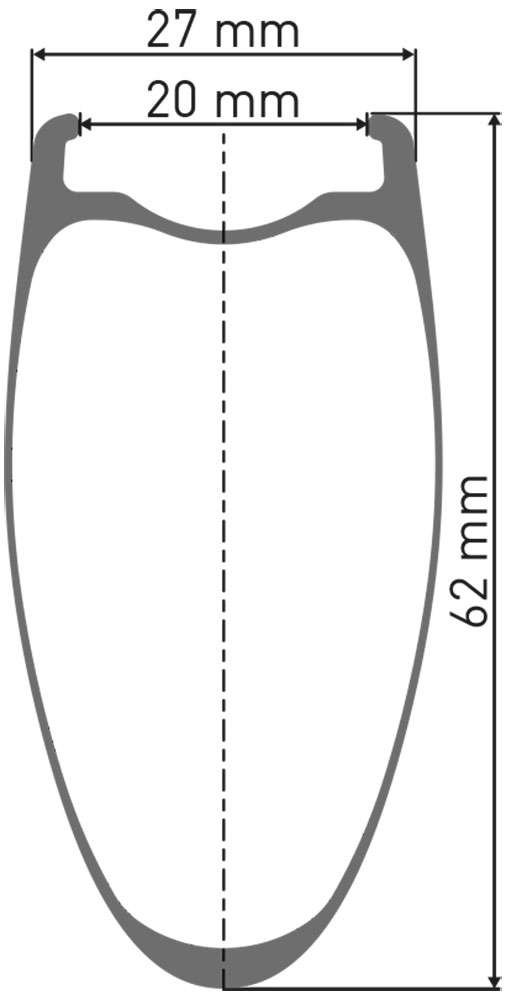 Dt swiss arc 1400 dicut® wts carbon 50 disc cl shimano hg rear wheel
