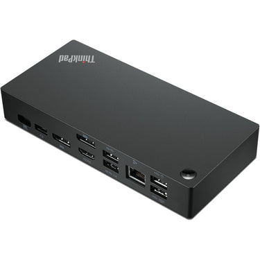 Lenovo thinkpad universal usb-c dock dockingstation (zwart)