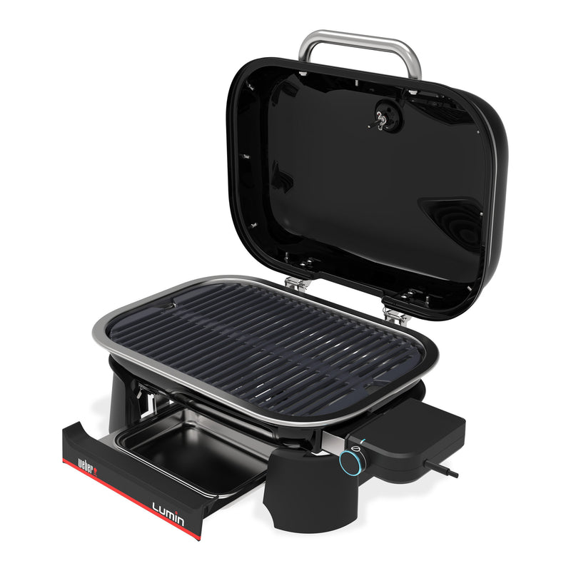 Load image into Gallery viewer, Weber lumin compact elektrische barbecue voor buiten (zwart)
