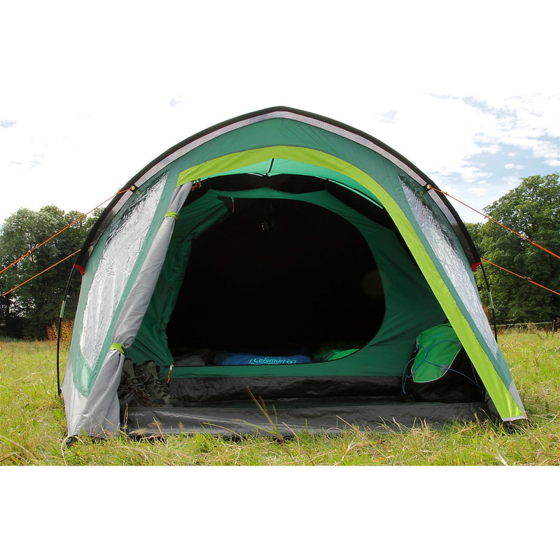 Load image into Gallery viewer, Coleman kobuk valley 4 plus tent (donkergroen lichtgroen)

