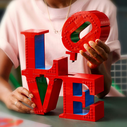 Lego art - love constructiespeelgoed (31214)
