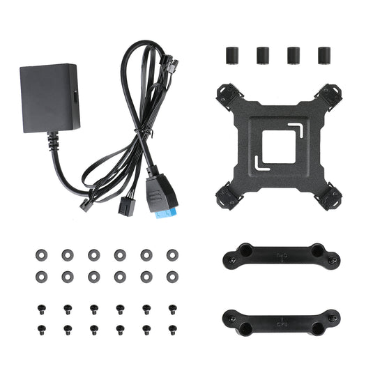 Antec vortex view 360 waterkoeling (zwart)