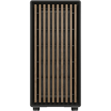 Fractal design north midi tower behuizing (wit houtkleur | 2x usb-a | 1x usb-c | tempered glass)