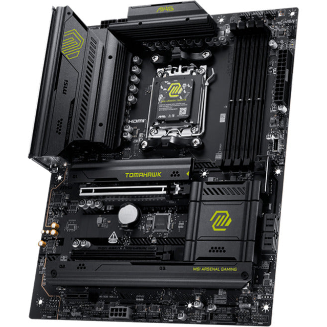 Load image into Gallery viewer, Msi mag b850 tomahawk wifi socket am5 moederbord (raid, 5gb-lan, wi-fi 7, bt, sound, atx)
