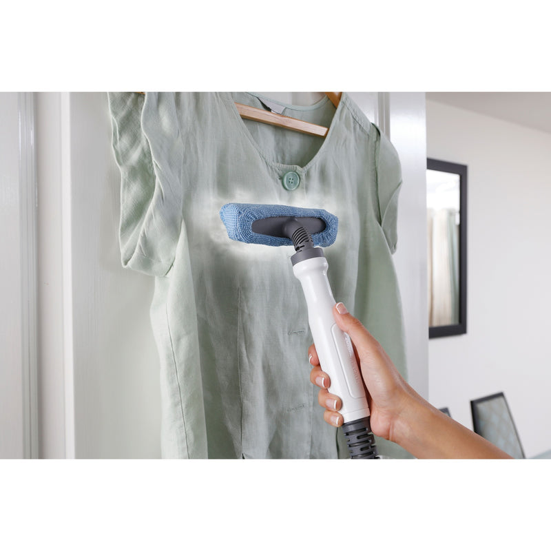 Load image into Gallery viewer, Black+decker fsmh1321 1600w steam-mop met 6 accessoires stoomreiniger (wit blauwgrijs)
