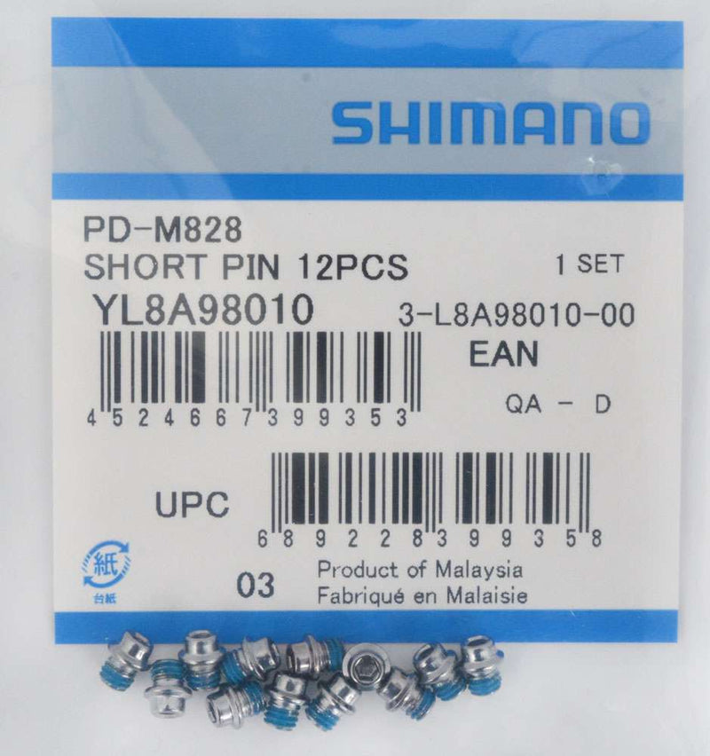 Load image into Gallery viewer, Shimano replacement pins for pd-m828 m8040 short (12 pieces)

