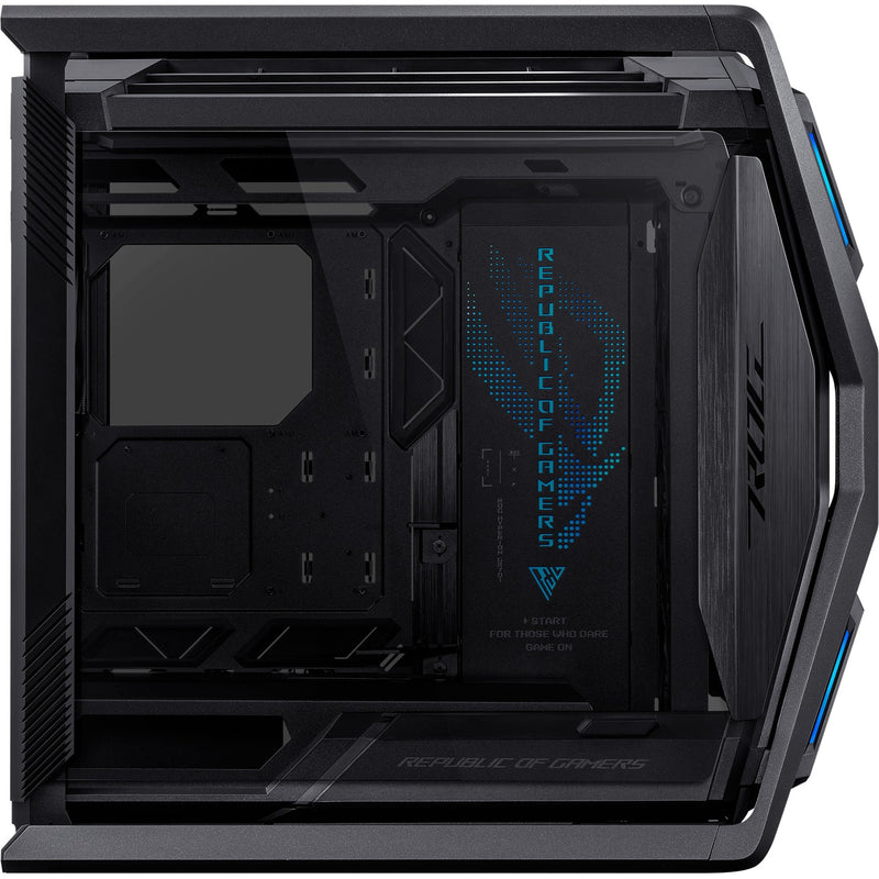 Load image into Gallery viewer, Asus rog hyperion gr701 big tower behuizing (zwart | 4x usb-a | 2x usb-c | rgb | tempered glass)
