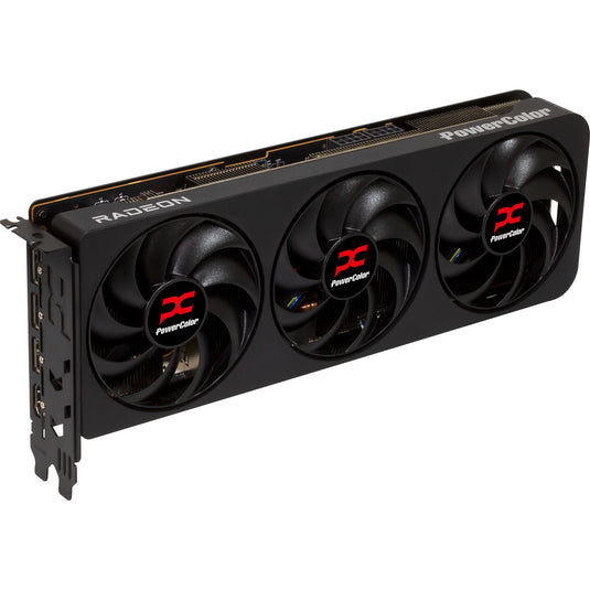 Powercolor radeon rx 9070 gre reaper 12gb gddr6 grafische kaart (zwart, rdna4, 3x displayport, 1x hdmi 2.1)
