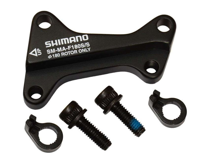 Load image into Gallery viewer, Shimano sm-ma-f180s s adapter for front 180mm rotor
