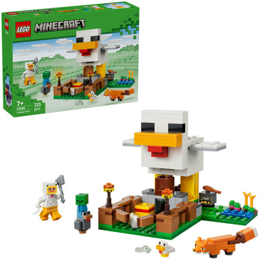 Lego minecraft kippenboerderij dieren speelgoed voor kinderen - 21585