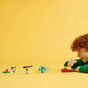 Lego sonic the hedgehog 77001 sonics krachtmeting bij het kampvuur