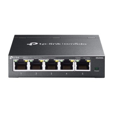 Tp-link omada es205g 5-poort gigabit easy managed switch (zwart)