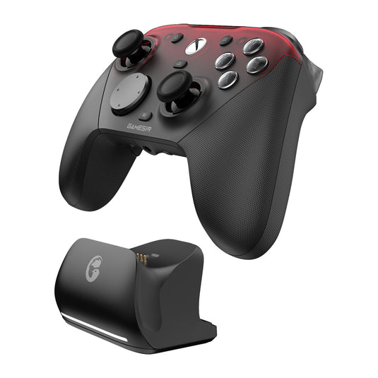 Gamesir g7 pro tri-mode - shadow ember gamepad (zwart donkerrood, xbox series x|s, xbox one, pc, android, steam)
