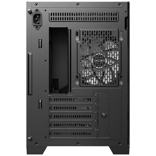 Antec flux m mini tower behuizing (zwart | 1x usb-a | 1x usb-c | tempered glass)