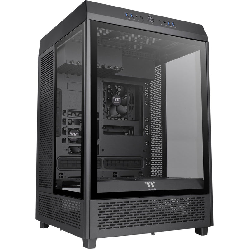 Load image into Gallery viewer, Thermaltake the tower 500 midi tower behuizing (zwart | 4x usb-a | 1x usb-c | tempered glass)
