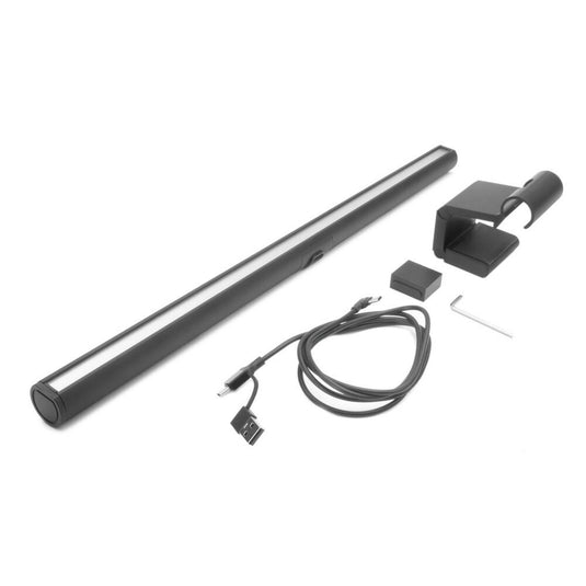 Act connectivity dimbare monitor led lichtbalk led-bar (zwart, usb-voeding, 3000k-6500k)