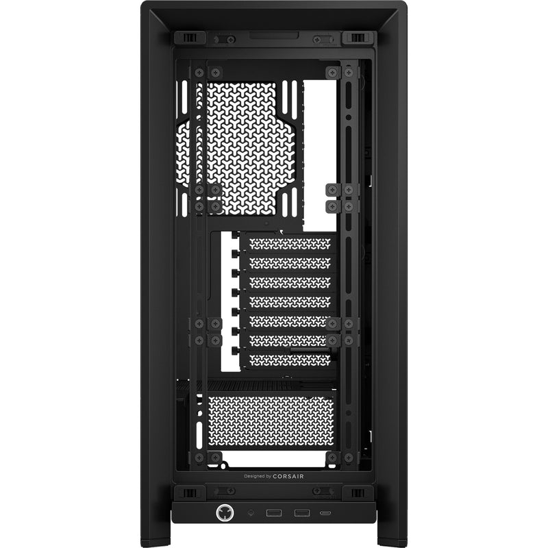 Load image into Gallery viewer, Corsair frame 4000d midi tower behuizing (zwart | 2x usb-a | 1x usb-c | tempered glass)
