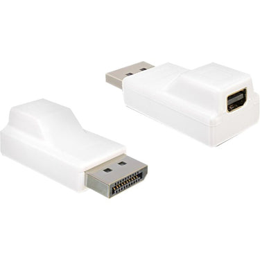 Delock adapter displayport > mini-displayport (wit, lite retail)