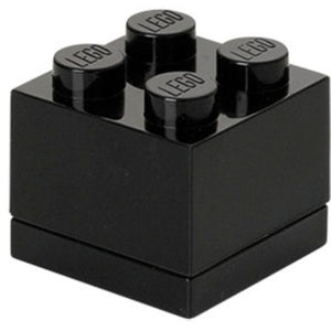 Room copenhagen lego mini box lunchbox 4 (zwart)