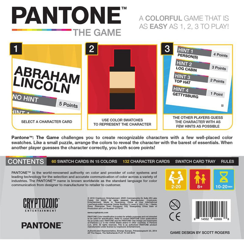 Load image into Gallery viewer, European player network pantone: the game kaartspel (engels, 2 - 20 spelers, 15 minuten, vanaf 8 jaar)
