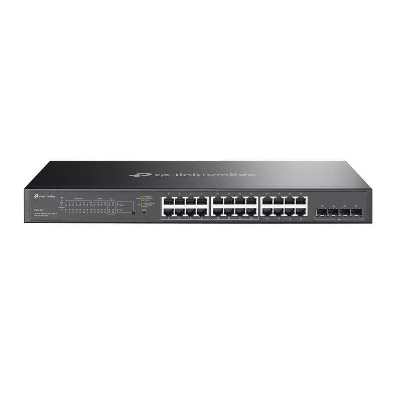 Load image into Gallery viewer, Tp-link omada sg2428lp 28-poorts gigabit smart switch (zwart, 16x poe+)
