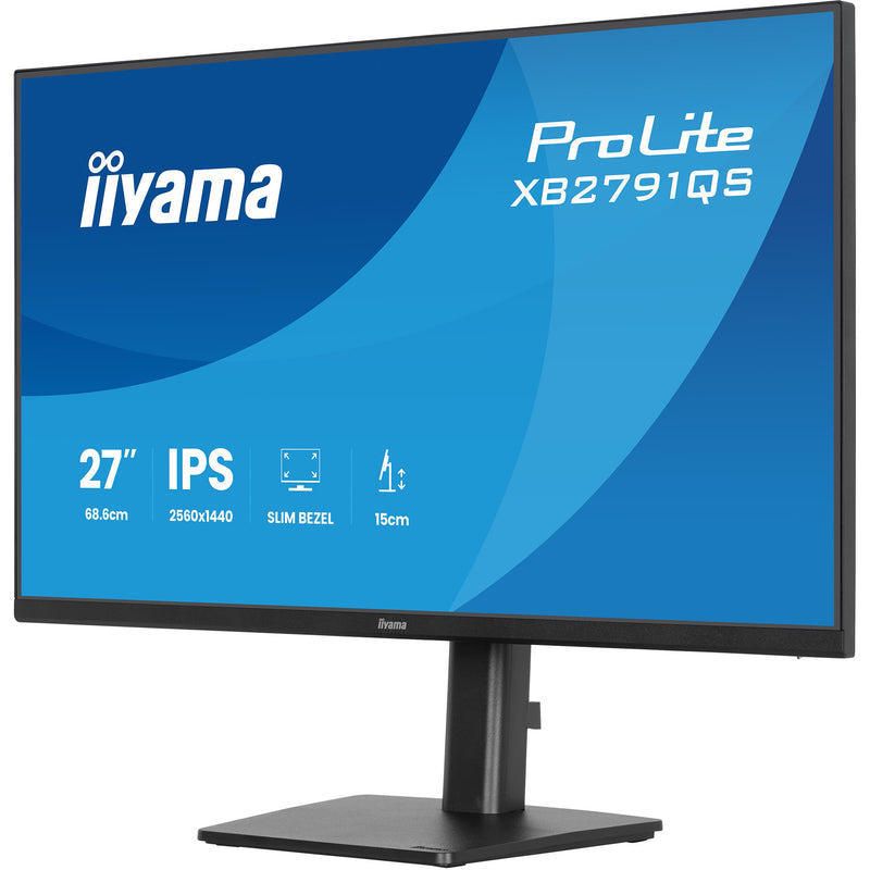 Load image into Gallery viewer, Iiyama prolite xb2791qs-b1 27 monitor (zwart (mat), hdmi, displayport, audio)
