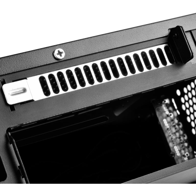 Load image into Gallery viewer, Silverstone sst-ml09b htpc behuizing (zwart | 2x usb-a)
