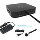 I-tec usb-c hdmi dp docking station with power delivery 100 w (zwart)