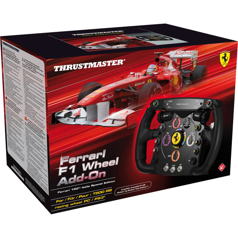 Load image into Gallery viewer, Thrustmaster ferrari f1 wheel add-on stuur add-on (zwart zilver, pc, playstation 3, playstation 4, xbox one)
