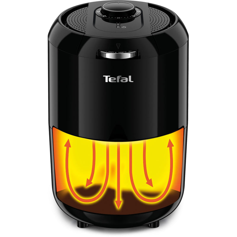 Load image into Gallery viewer, Tefal easy fry compact ey1018 heteluchtfriteuse (zwart, 1.6 liter)
