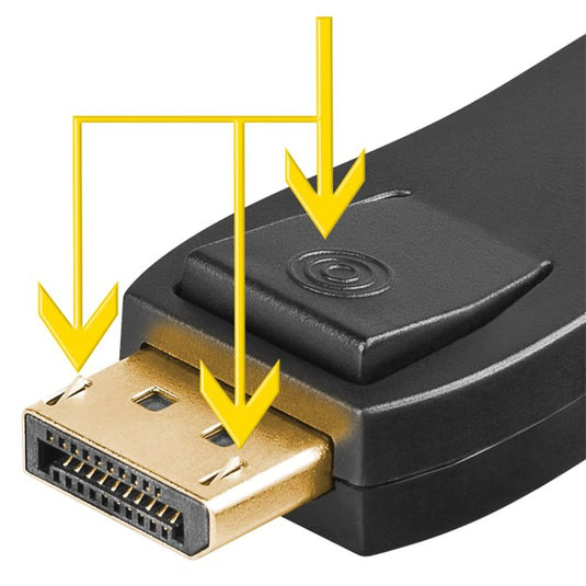 Goobay displayport naar hdmi adapter (zwart, passief)