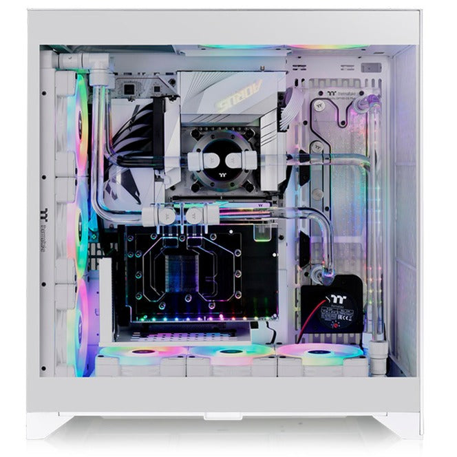 Load image into Gallery viewer, Thermaltake cte e660 mx snow midi tower behuizing (wit | 2x usb-a | 1x usb-c | tempered glass)
