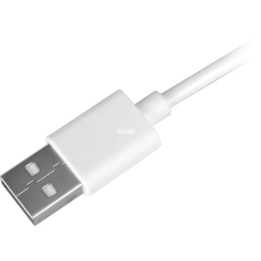 Sharkoon usb-a 2.0 - usb-c kabel (wit, 2 meter)