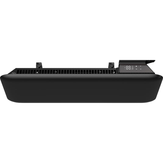 Mill steel wifi paneelverwarming pa700wifi4 black, 700 watt convector (zwart, wifi 2,4 ghz (wifi 6), bluetooth 5.2, zigbee 3.0 + app)