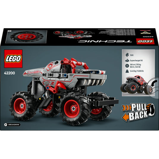 Lego technic 42200 monster jam thunderroarus pull-back