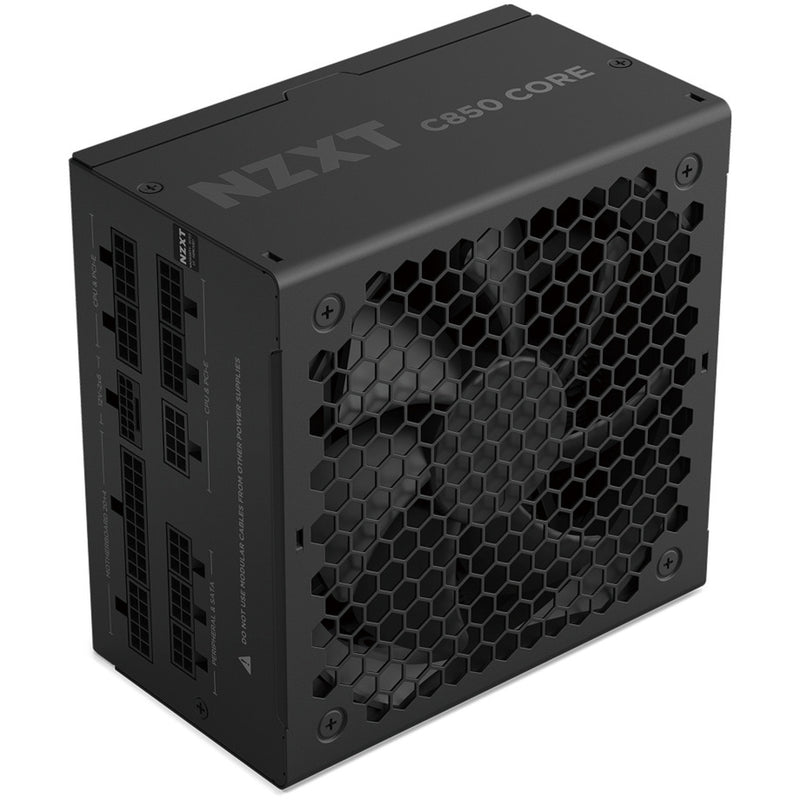 Load image into Gallery viewer, Nzxt c850 gold core modulaire 850 watt voeding (zwart, 1x 12v-2x6, 3x pcie)
