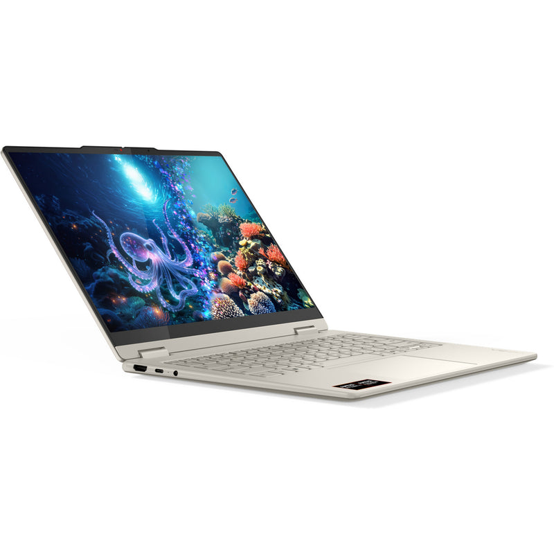 Load image into Gallery viewer, Lenovo yoga 7 2-in-1 14akp10 (83jr00atmh) 14 copilot+ laptop (aluminium | ryzen ai 7 350 | radeon 860m graphics | 16 gb | 512 gb ssd | touch)
