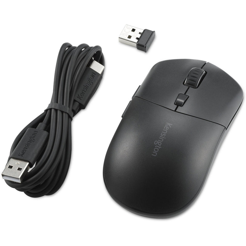 Load image into Gallery viewer, Kensington my430 eq rechargeable mouse (zwart, 1000 - 2400 dpi, 2.4 ghz, bluetooth)
