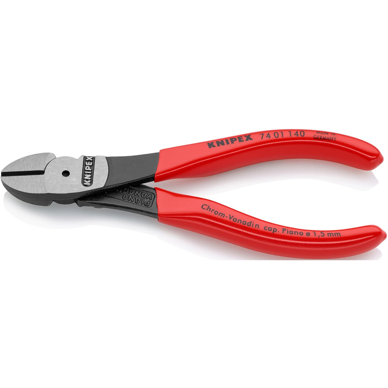 Load image into Gallery viewer, Knipex kracht-zijsnijtang 74 01 140 kniptang (rood)
