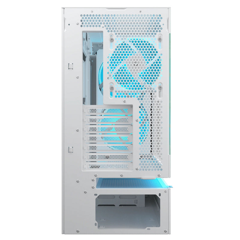 Load image into Gallery viewer, Cougar cfv235 mesh midi tower behuizing (wit | 2x usb-a | 1x usb-c | rgb | tempered glass)
