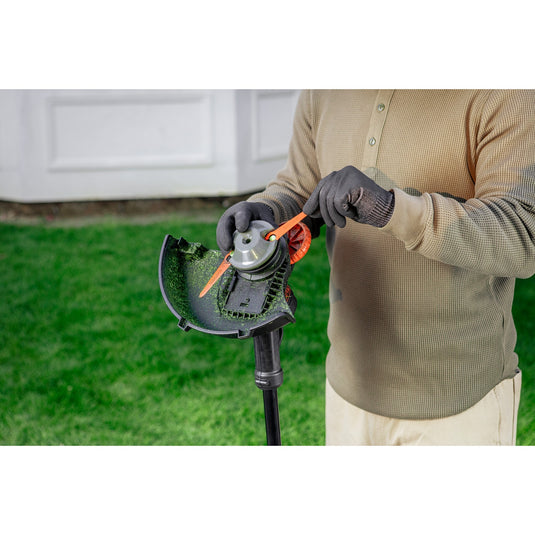 Black+decker 18v afs grastrimmer met accu (zwart oranje, 28 cm accu inbegrepen)