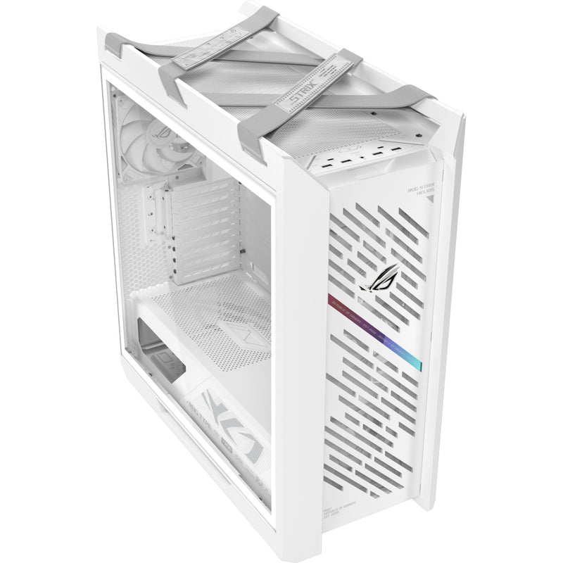 Load image into Gallery viewer, Asus rog strix helios ii gx601s midi tower behuizing (wit | 4x usb-a | 2x usb-c | rgb | tempered glass)
