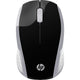 Hp draadloze muis 200 (zwart zilver, 1000 dpi)