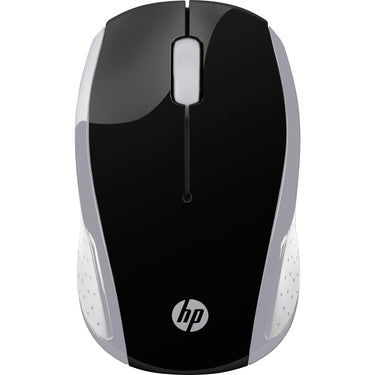 Hp draadloze muis 200 (zwart zilver, 1000 dpi)