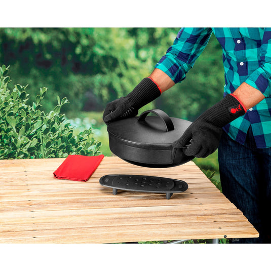 Weber premium handschoenen (zwart, maat l xl)