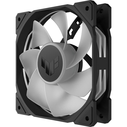 Asus tuf gaming tr120 argb reverse case fans (zwart, 3 stuks, 120 x 120 x 28 mm)