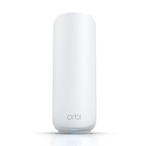 Netgear orbi 370 wifi mesh systeem, dual-band wifi 7-mesh systeem, 2 stuks mesh router (wit, 1x orbi wifi 7-router (rbe371), 1x orbi wifi 7-satelliet (rbe370))