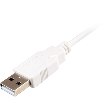 Sharkoon usb-a 2.0 > micro usb-b kabel (wit, 1 meter)