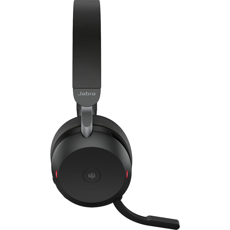 Load image into Gallery viewer, Jabra evolve2 75 on-ear headset (zwart, link380a, microsoft teams)
