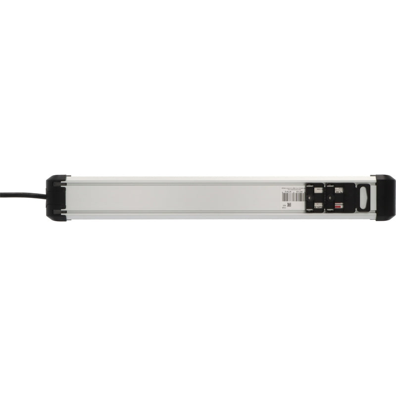 Load image into Gallery viewer, Brennenstuhl premium-alu-line stekkerdoos 10-voudig schakel stekkerdoos (zwart zilver)

